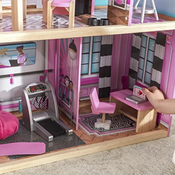 Домик для кукол KidKraft Shimmer Mansion 65949  Домик / 3+ photo 5 Домик для кукол KidKraft Shimmer Mansion 65949  Домик / 3+ photo 5