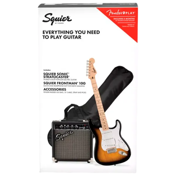 Chitară electrică Fender Sonic Stratocaster Pack 4/4,  photo 1