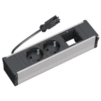 Модульная розетка BACHMANN Coni 220 - 240 В / Type-F / Черный