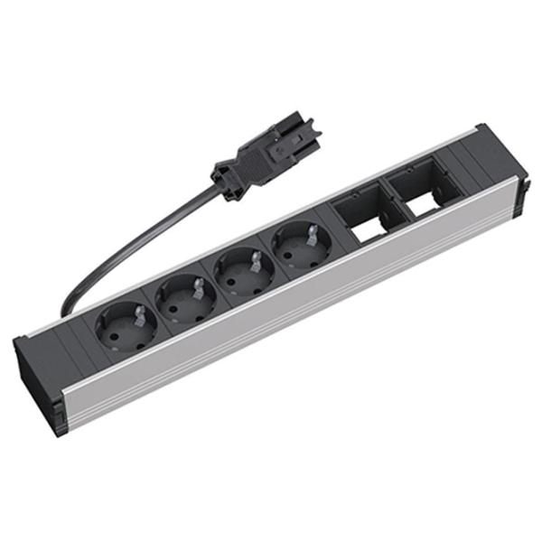 Priză modulară BACHMANN Coni 220 - 240 V / Type-F / Black photo 1