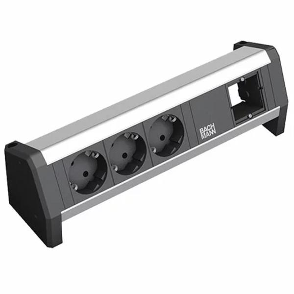 Priză modulară BACHMANN 902.000 220 - 240 V / Type-F / Black photo 1