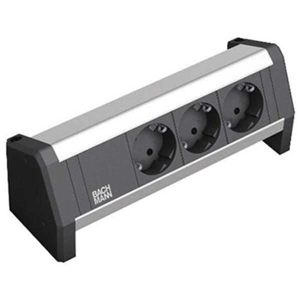 Priză modulară BACHMANN 339.1002  220 - 240 V / Type-F / Black photo 1