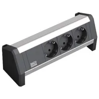 Модульная розетка BACHMANN 339.1002  220 - 240 В / Type-F / Черный