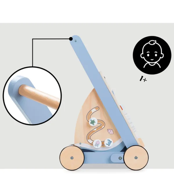 Ходунки Hauck Learn to Walk Skills (4894352813120) / Wooden photo 5