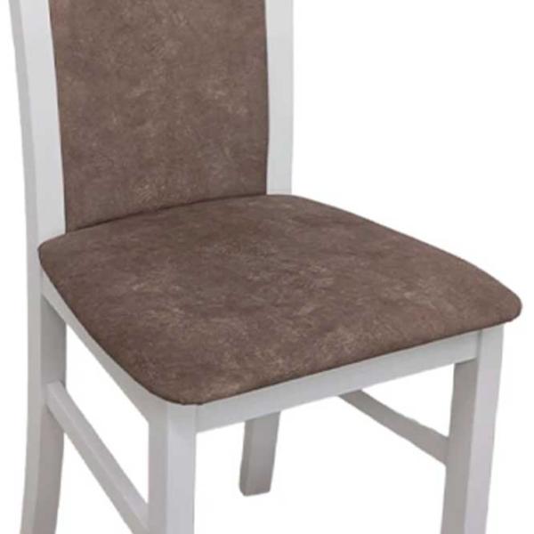 Scaun de bucătărie Drewmix Milano 5 25B Stofă/ White  photo 5 Scaun de bucătărie Drewmix Milano 5 25B Stofă/ White  photo 5