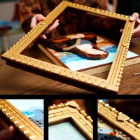 Constructor LEGO Mona Lisa Clasic/ Beige photo 3