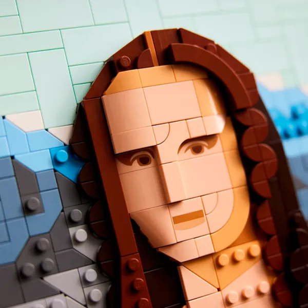 Конструктор LEGO Мона Лиза Классический/ Бежевый photo 6