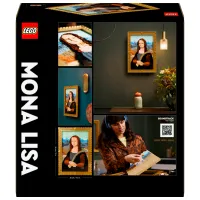 Constructor LEGO Mona Lisa Clasic/ Beige photo 9