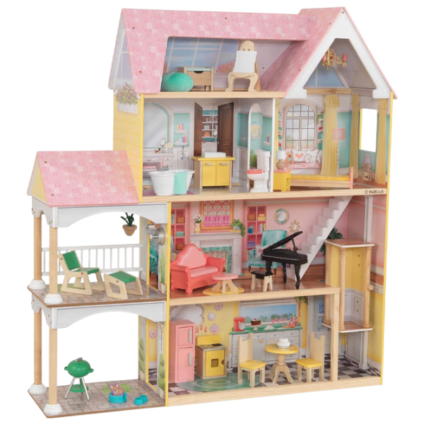 Домик для кукол KidKraft Lola Mansion 65958-CSM Домик / 3+ photo 1