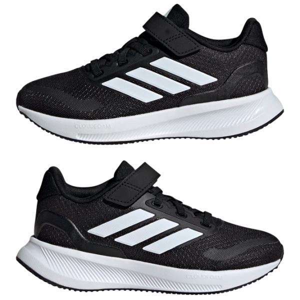 Adidași pentru băieți Adidas Runfalcon 5 El C Primăvară - vară / Black photo 4