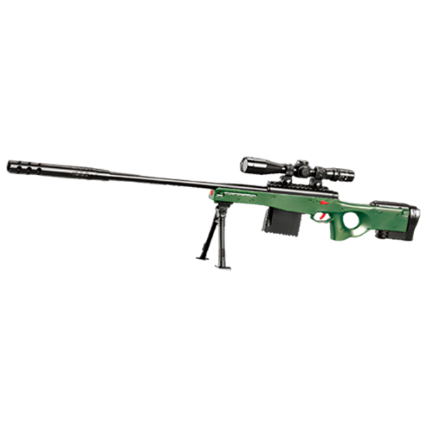 Игрушечный автомат Blaster AWM RS-517C 14+ / Гелевые шарики / Зеленый photo 1