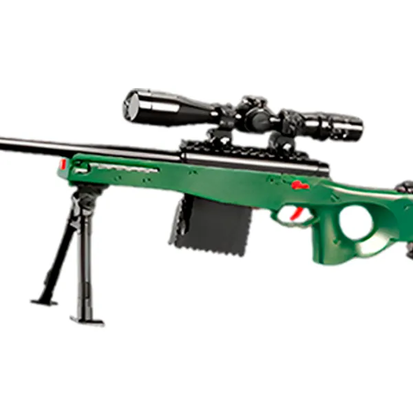 Игрушечный автомат Blaster AWM RS-517C 14+ / Гелевые шарики / Зеленый photo 3