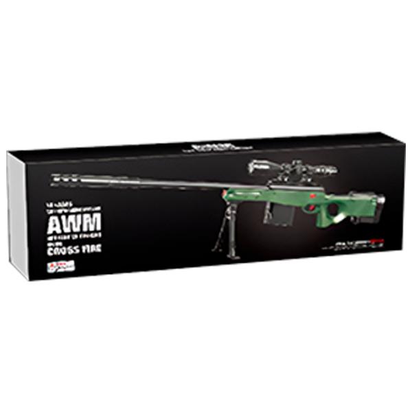 Игрушечный автомат Blaster AWM RS-517C 14+ / Гелевые шарики / Зеленый photo 4