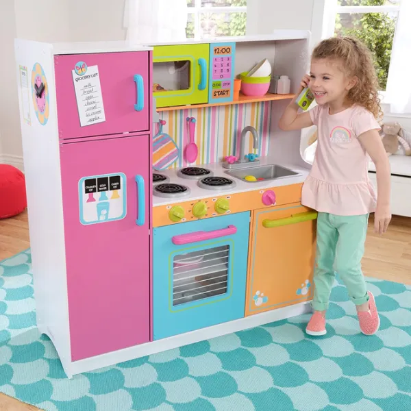Joc de rol KidKraft Deluxe Big & Bright 3+ / Bucătărie photo 3