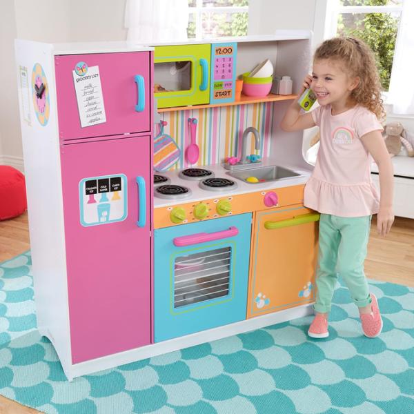 Joc de rol KidKraft Deluxe Big & Bright 3+ / Bucătărie photo 3