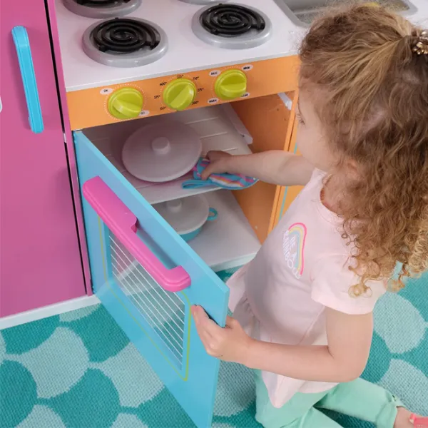 Joc de rol KidKraft Deluxe Big & Bright 3+ / Bucătărie photo 4