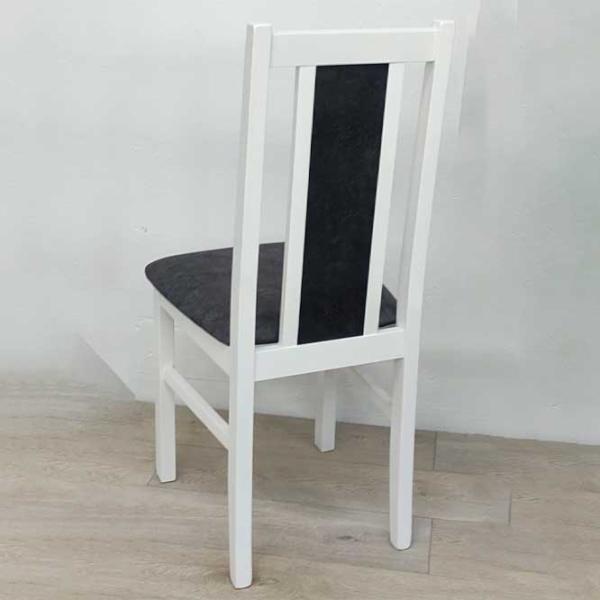 Scaun de bucătărie Drewmix Bos 14 24B Stofă/ White Black photo 4 Scaun de bucătărie Drewmix Bos 14 24B Stofă/ White Black photo 4