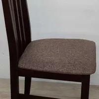 Scaun de bucătărie Drewmix Bos 12 6B Stofă/ Nuc photo 2