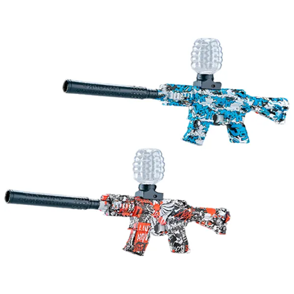 Игрушечный автомат Blaster M416 Mini RS-509C 14+ / Гелевые шарики / Синий photo 2