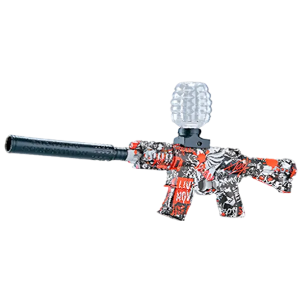 Игрушечный автомат Blaster M416 Mini RS-509C 14+ / Гелевые шарики / Красный photo 1