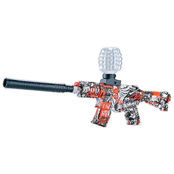 Игрушечный автомат Blaster M416 Mini RS-509C 14+ / Гелевые шарики / Красный photo 1