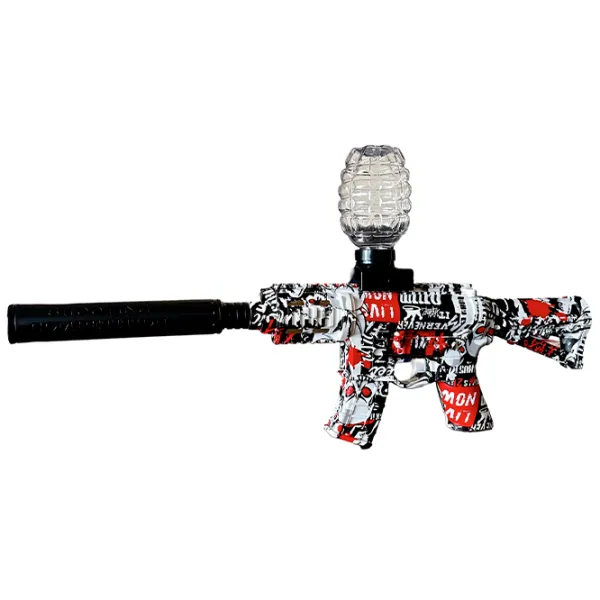 Игрушечный автомат Blaster M416 Mini RS-509C 14+ / Гелевые шарики / Красный photo 2