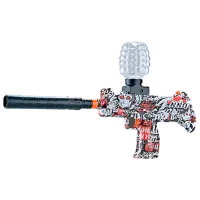 Pistol automat de jucărie Blaster Mini Uzi RS-511C 14+ / Bile gel / Red