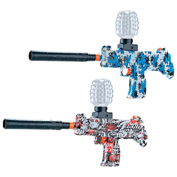 Игрушечный автомат Blaster Mini Uzi RS-511C 14+ / Гелевые шарики / Красный photo 2