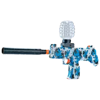 Pistol automat de jucărie Blaster Mini Uzi RS-511C 14+ / Bile gel / Blue