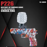 Игрушечный автомат Blaster P226 RS-513C 14+ / Гелевые шарики / Разноцветный photo 5