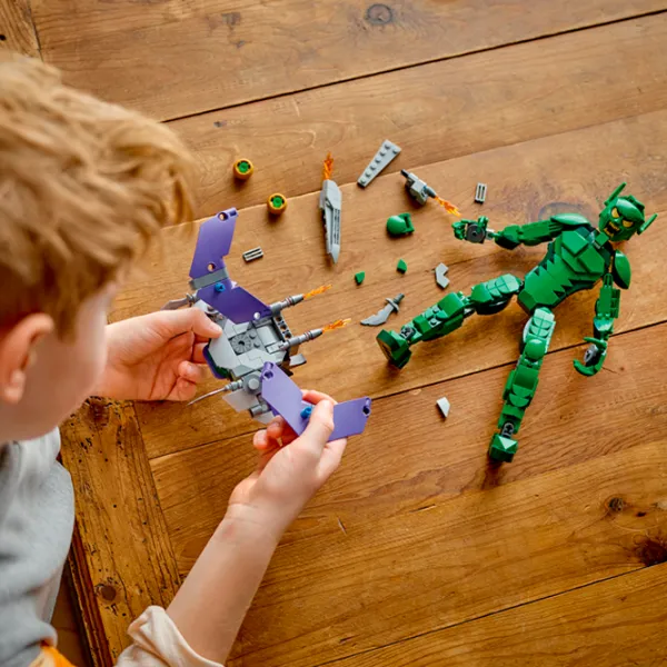 Constructor LEGO Green Goblin Construction Figure Personaj de film/ Green photo 4