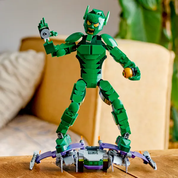 Constructor LEGO Green Goblin Construction Figure Personaj de film/ Green photo 5