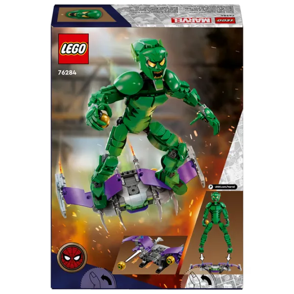 Constructor LEGO Green Goblin Construction Figure Personaj de film/ Green photo 9