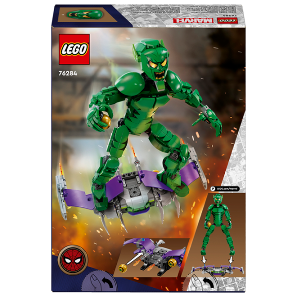Constructor LEGO Green Goblin Construction Figure Personaj de film/ Green photo 9