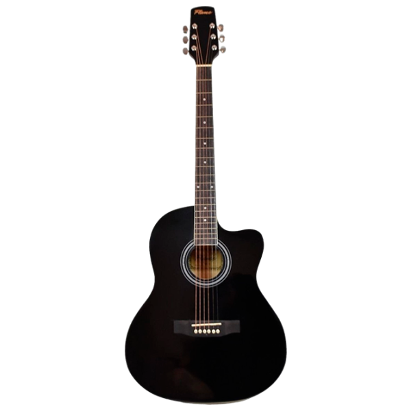 Chitară acustică Flame CAG 230 C 4/4, Dreadnought, Black photo 1