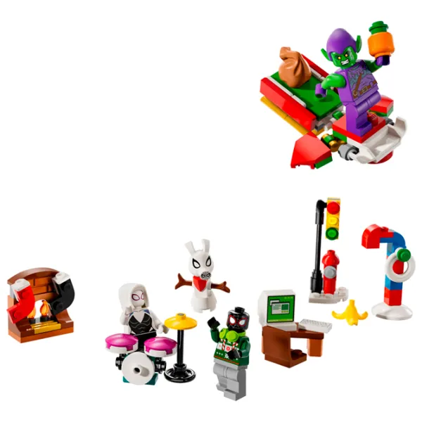 Constructor LEGO Spider-Man 2024 Advent Calendar Clasic/ Multicolor photo 2