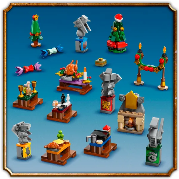 Constructor LEGO Advent Calendar 2024 Clasic/ Multicolor photo 3 Constructor LEGO Advent Calendar 2024 Clasic/ Multicolor photo 3