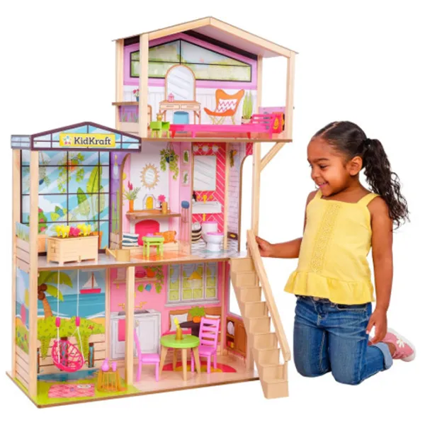Căsuță pentru păpuși KidKraft Blooming Spring Garden 20380-CSMIT1 Căsuță / 3+ photo 2