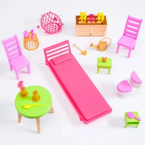 Căsuță pentru păpuși KidKraft Blooming Spring Garden 20380-CSMIT1 Căsuță / 3+ photo 7