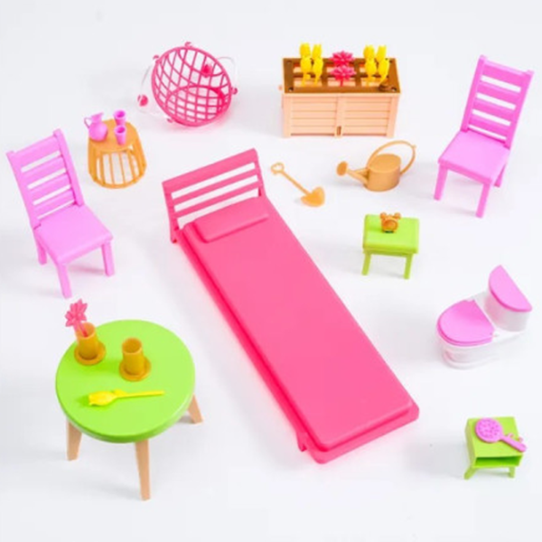 Căsuță pentru păpuși KidKraft Blooming Spring Garden 20380-CSMIT1 Căsuță / 3+ photo 7
