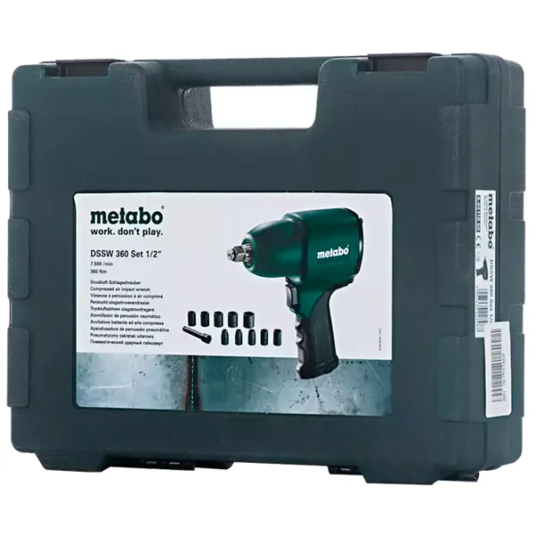 Шуруповерт Metabo DSSW 360 Set 1/2 7500 об/мин photo 2
