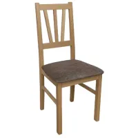 Scaun de bucătărie Drewmix Bos 5 25B Stofă/ Brown Gray