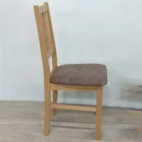 Scaun de bucătărie Drewmix Bos 5 25B Stofă/ Brown Gray photo 2