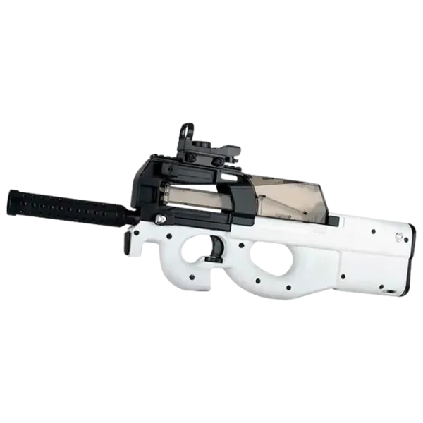 Игрушечный автомат Blaster P90 RS516C 14+ / Гелевые шарики / Белый photo 1