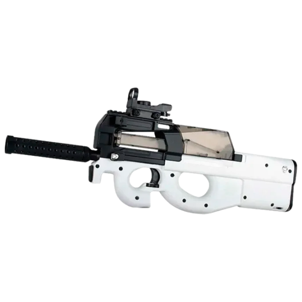 Игрушечный автомат Blaster P90 RS516C 14+ / Гелевые шарики / Белый photo 1