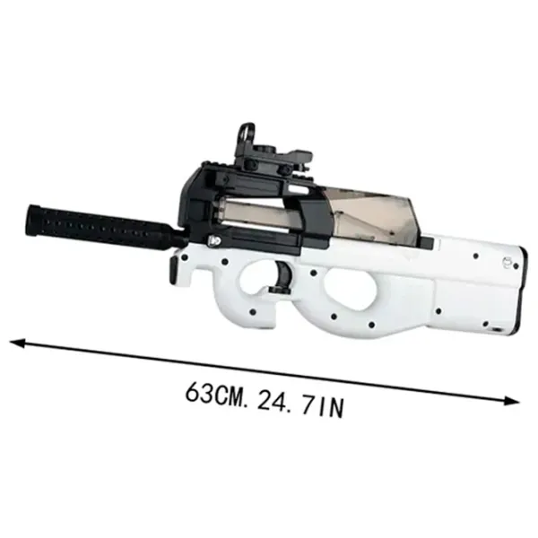 Игрушечный автомат Blaster P90 RS516C 14+ / Гелевые шарики / Белый photo 3