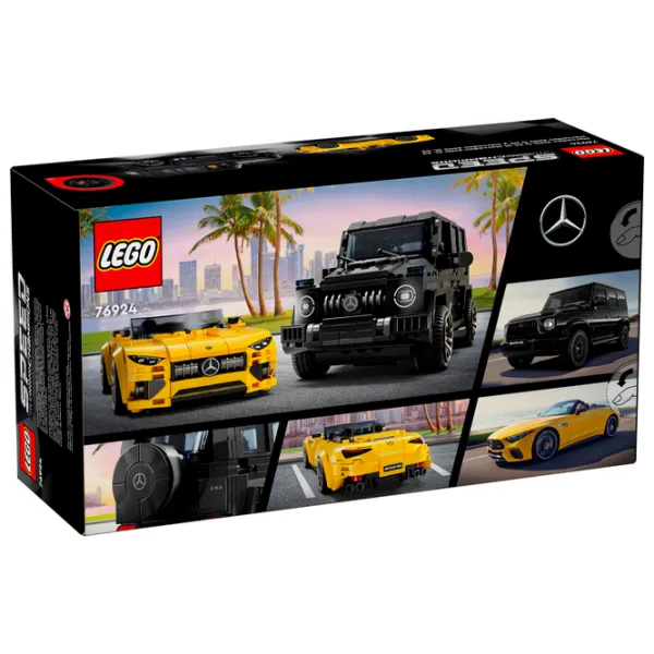 Constructor LEGO Mercedes-AMG G 63 & Mercedes-AMG SL 63 Mașină/ Multicolor photo 10