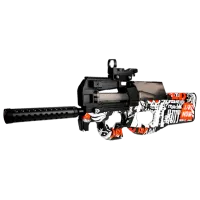 Игрушечный автомат Blaster P90 RS516C 14+ / Гелевые шарики / Красный