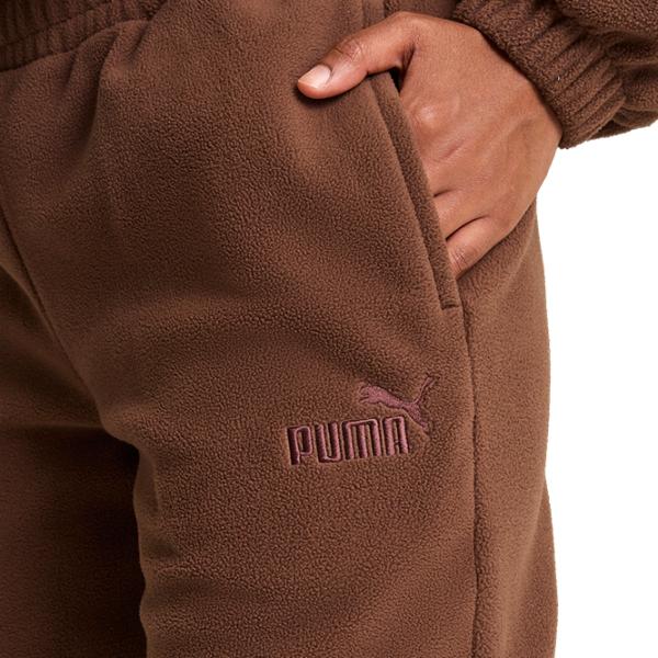 Pantaloni sportivi pentru femei Puma Ess Elevated Winterized Pants XS / Brown photo 4