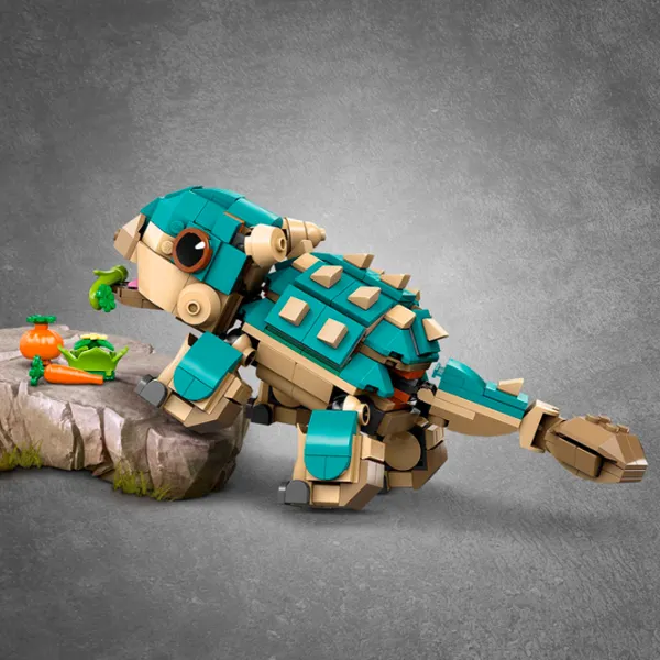 Constructor LEGO Baby Bumpy: Ankylosaurus Clasic/ Green photo 5 Constructor LEGO Baby Bumpy: Ankylosaurus Clasic/ Green photo 5